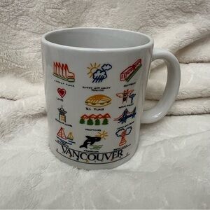 Vancouver Souvenir Ceramic Coffee Mug - White